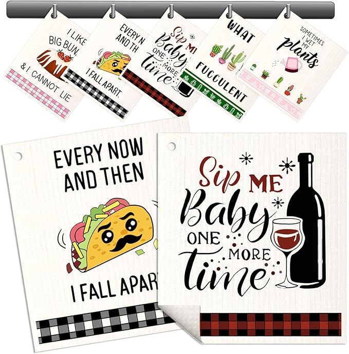 Swedish Dishcloths for Kitchen by MissAdola