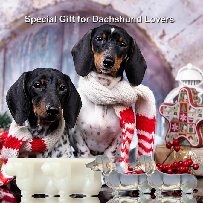 3D Dachshund Ice Cube Tray Molds Silicone - Image 4