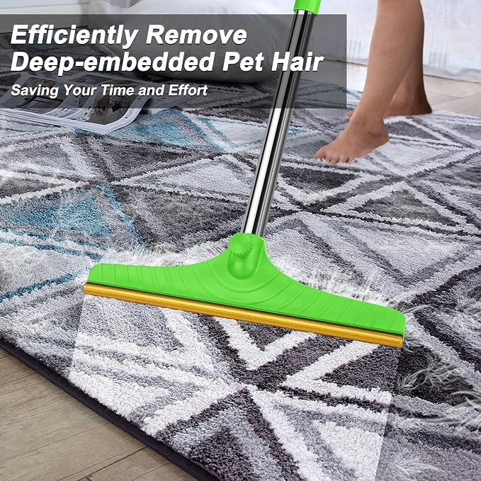 B-Land Carpet Rake for Pet Hair Removal, Reusable Pet Hair Remover - Image 3