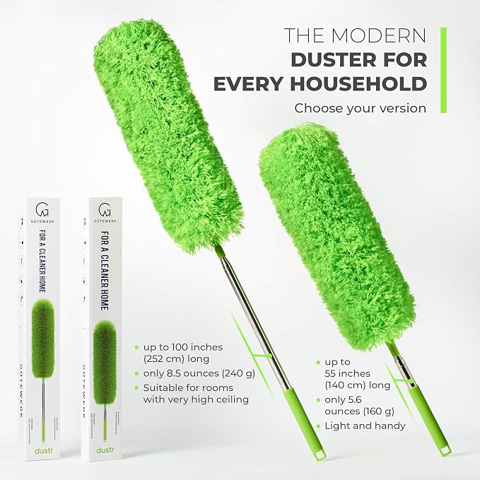 Extendable Microfiber Feather Duster, Feather Dusters - Image 7