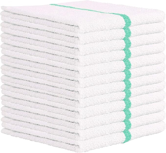 Nabob Wipers Kitchen Bar Mop Terry Towels 12 Pack by Nabob+Wipers