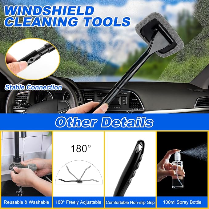 AUTODECO 27Pcs Car Detailing Brush Set, Car Detailing Kit, Auto Detailing Drill - Image 4