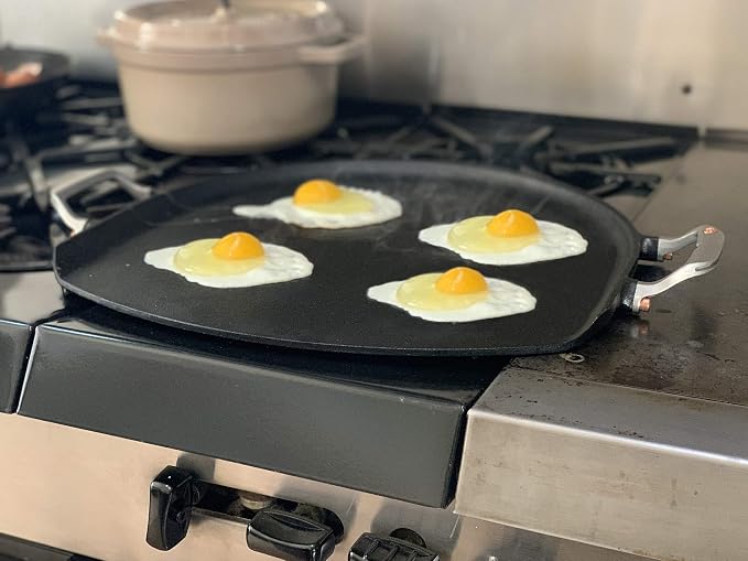 Outset Cast Iron Grill Skillet and Pan - Image 4