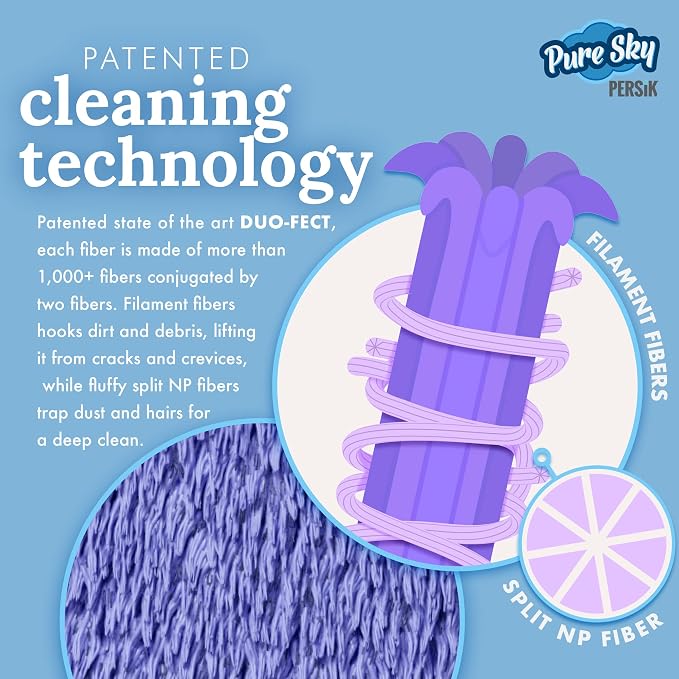 Pure-Sky Ultra Microfiber Cleaning Sponge – 2-in1, Combination - Image 4