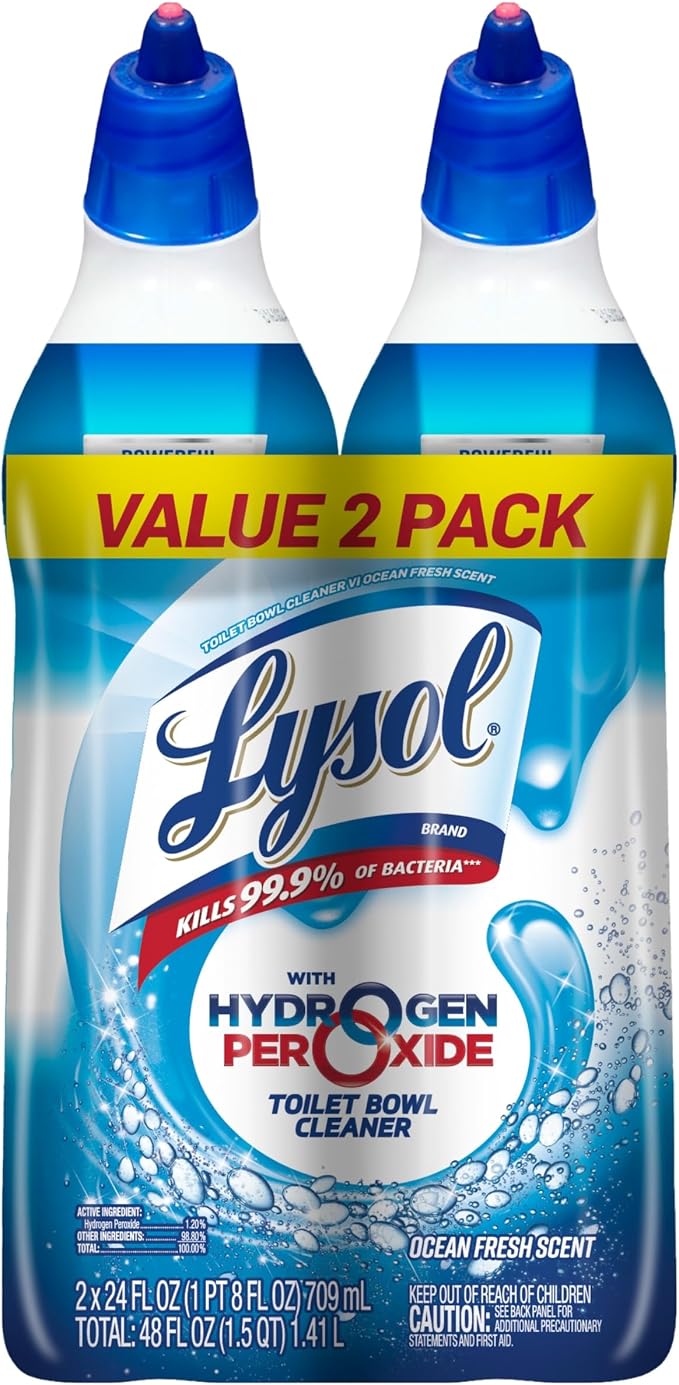 Lysol Toilet Bowl Cleaner Gel, For Cleaning and Disinfecting, Bleach Free by Lysol