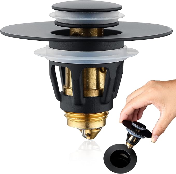 Universal 1.25" Bathroom Sink Stopper by PerPaiMe