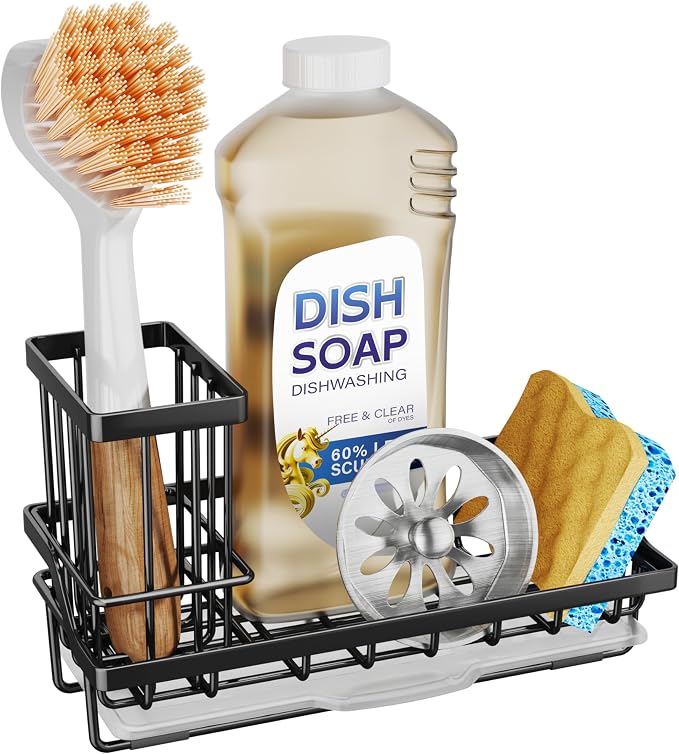 SWTYMIKI Sink Caddy Sponge Holder by SwtyMiki-TidyHomeSweetLife