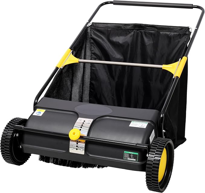 26 Inch Lawn Sweeper Push Hand Powered by KlwenasMaec