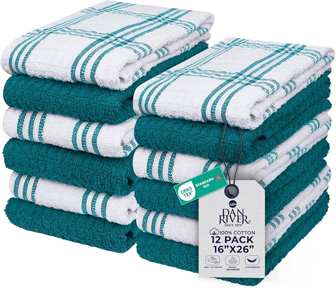 DAN RIVER Premium Kitchen Towels by DanRiver