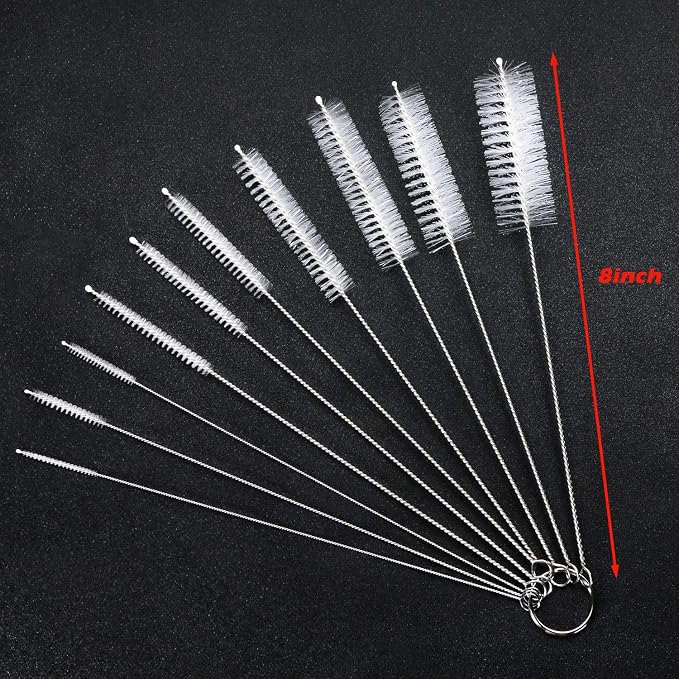 Mini Skater Stainless Steel Test Tube Brushes Set, Clean Brushes - Image 4