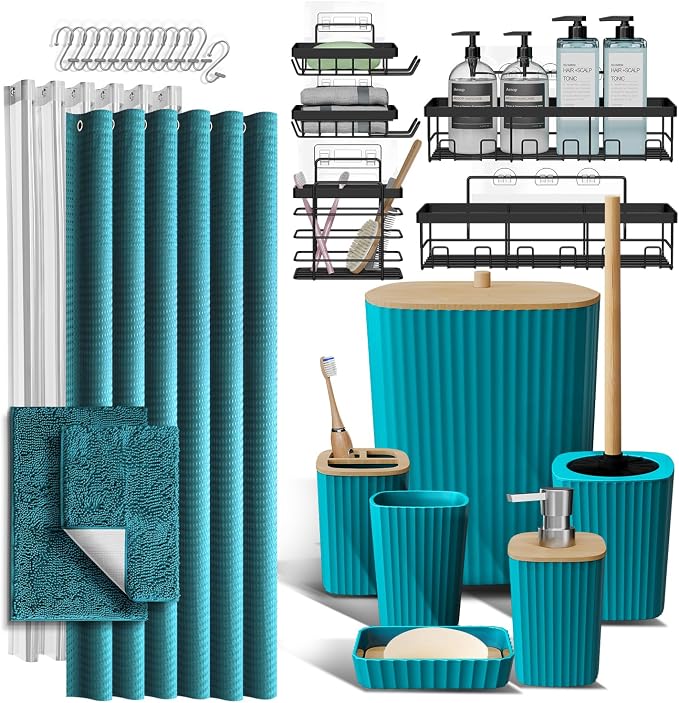 Clara Clark Bathroom Accessories Set by ClaraClark