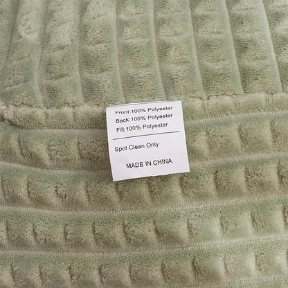 Holawakaka Reading Pillow for Bed and Sofa Couch Sitting Up, Backrest Pillows with Arms for Kids Teens Adults, Back Support Cushion for Lounging, Watching TV, Working on Laptop, Green