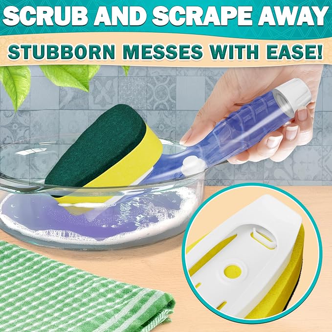 Dish Wand with Soap Dispenser - Image 7