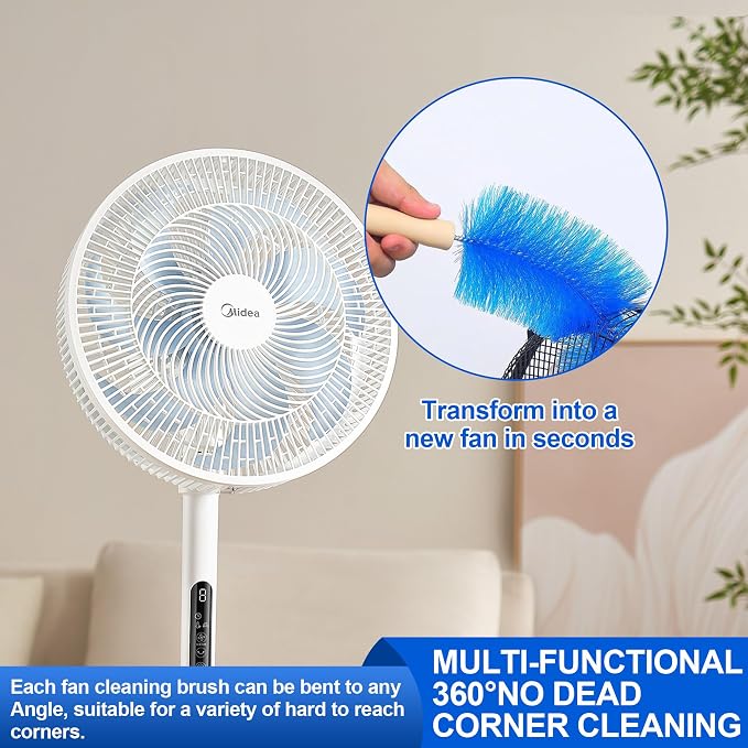 6 PCS Fan Cleaner Brush Towels kit - Image 5