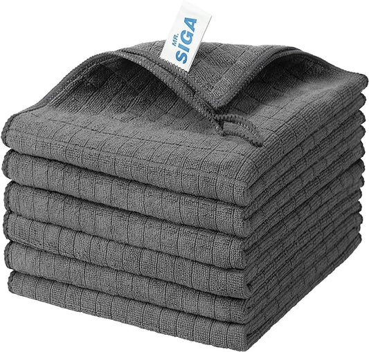 MR.SIGA Microfiber Cleaning Cloth, All-Purpose Cleaning Towels, Size 13.8 x by MRSIGA
