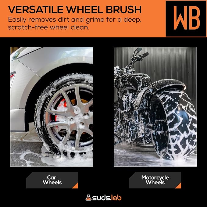 Suds Lab WB Premium Detailing Wheel Brush - Image 6