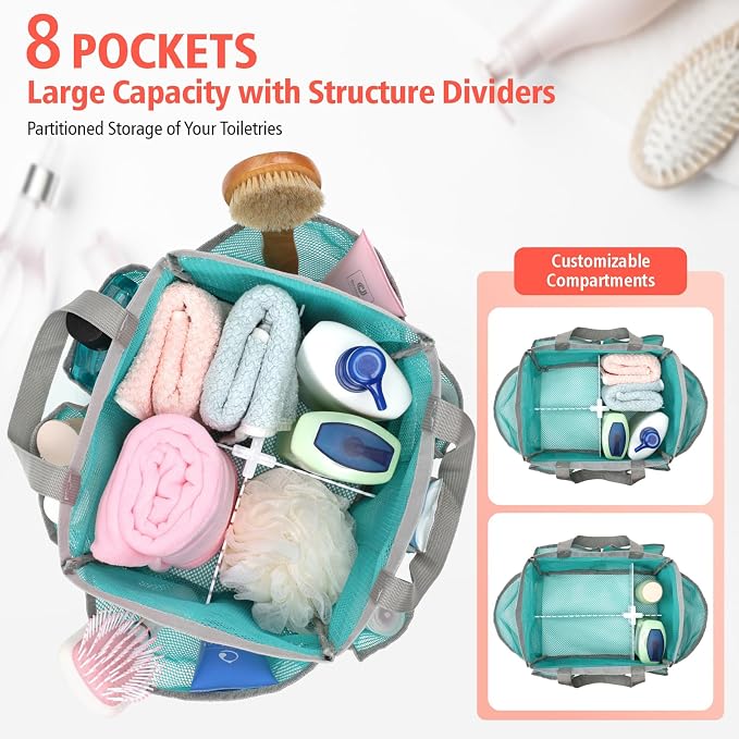 F-color Mesh Shower Caddy Portable - Image 2