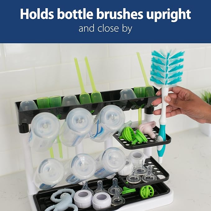 Dr. Brown's Drying Tower, Stand-Up Drying Rack, Countertop Baby Bottle Drying - Image 4