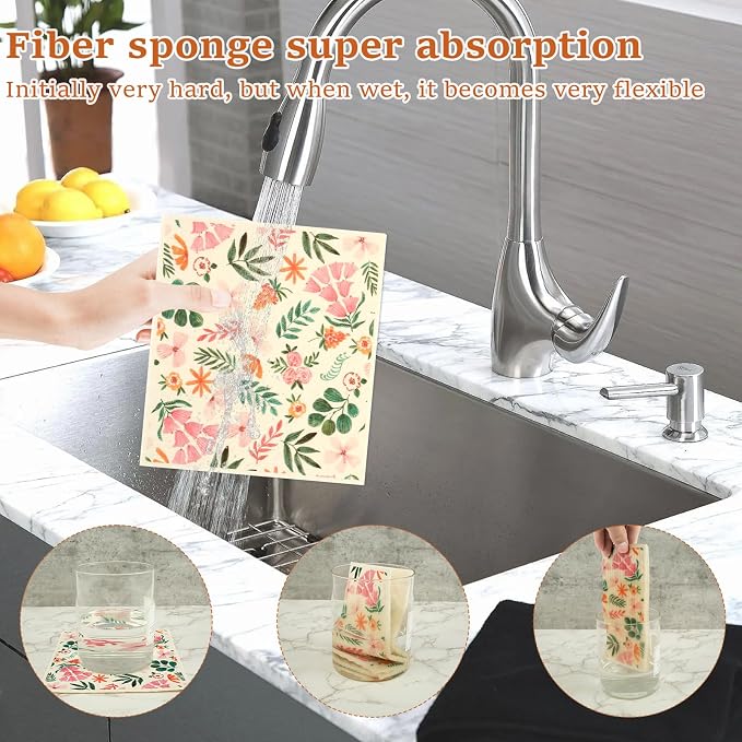 Swedish Dishcloths for Kitchen Dish Towels - Image 6