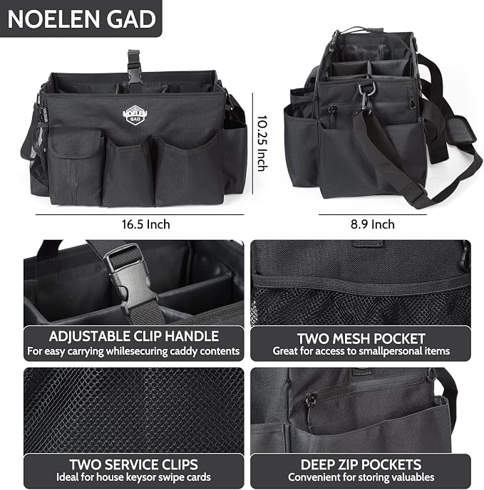 Large Wearable Cleaning Caddy Bags - Image 4