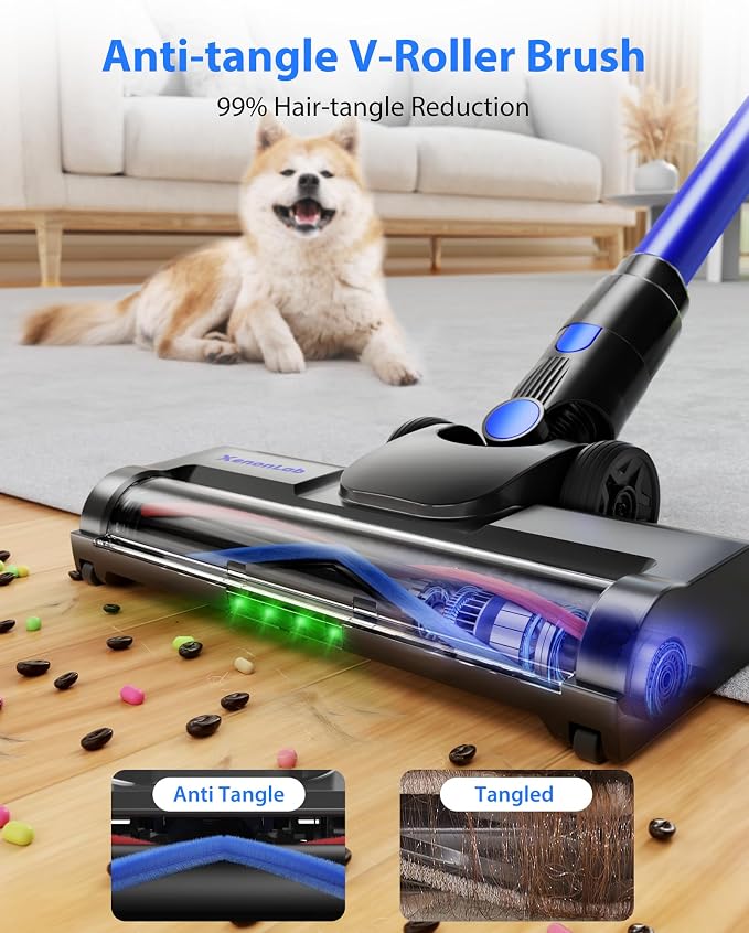 Cordless Vacuum Cleaner, 45KPA Stick Vacuum Cleaners - Image 6