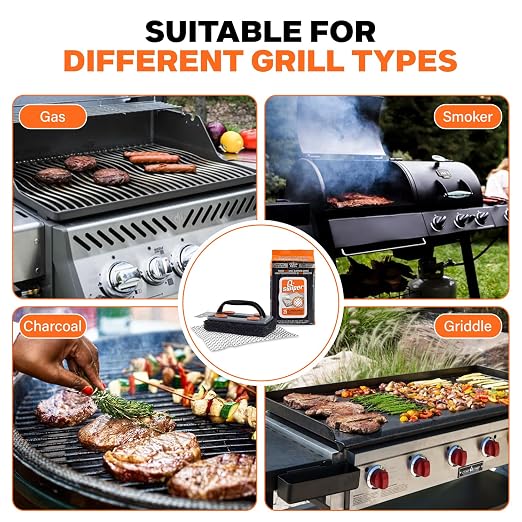 Proud Grill Q-Swiper BBQ Grill Cleaner Set - Image 7