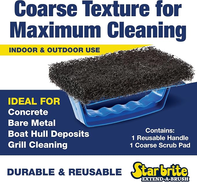 STAR BRITE Scrub Pad with Handle - Image 3