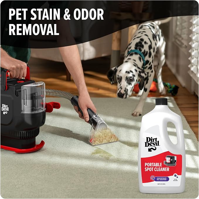 Dirt Devil Pet Portable Spot Cleaner Solution, 64 oz., Fresh Blossom Scent - Image 3