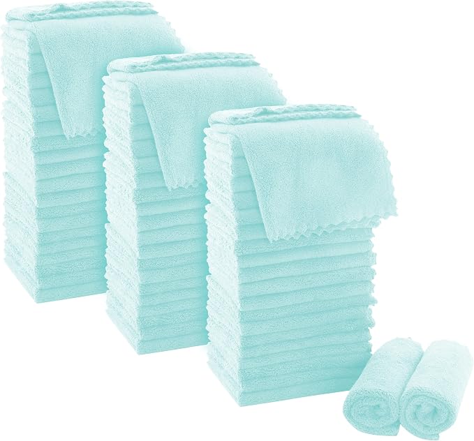 MOONQUEEN Ultra Soft Premium Washcloths Set by MOONQUEEN