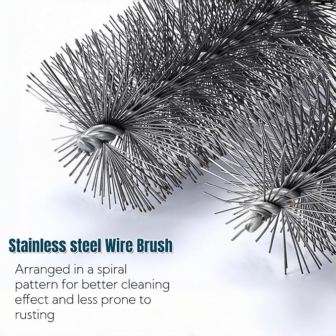 50 in Pipe Cleaning Brush Set - Image 3