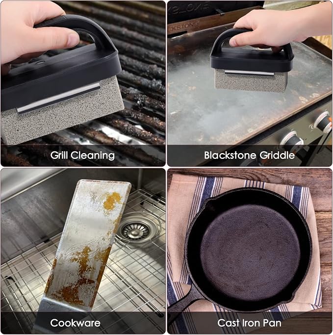 Blackstone Griddle Cleaning Brick Block Heavy Duty Grill Cleaning Stone Bricks - Image 6