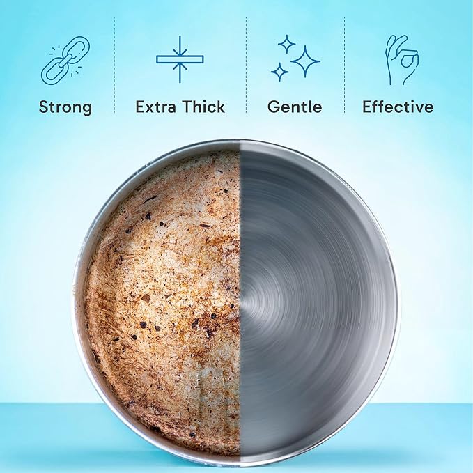 Extra Durable Eraser Sponge – Extra Thick, Long Lasting Magic Melamine Cleaning - Image 5