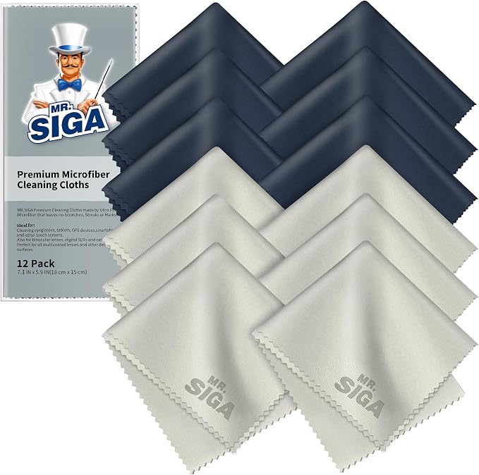 MR.SIGA Premium Microfiber Cleaning Cloths by MRSIGA
