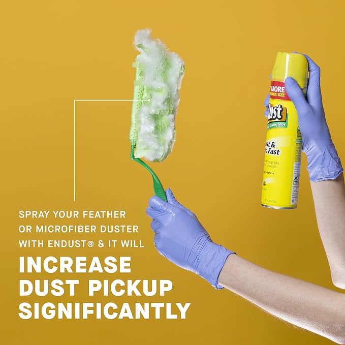 Endust Multi-Surface Dusting and Cleaning Spray, Lemon Zest, 12.5 Ounce - Image 5