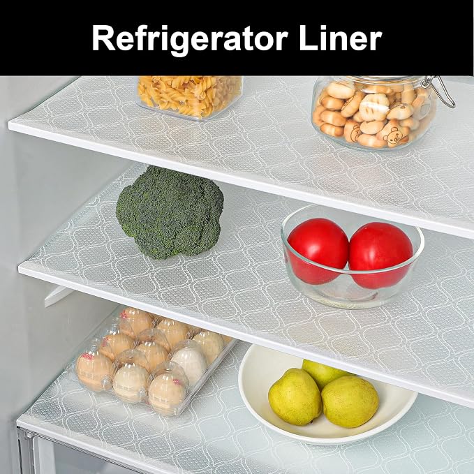 Cooyes Shelf and Drawer Liner for Kitchen Cabinets Non-Adhesive, Waterproof - Image 4