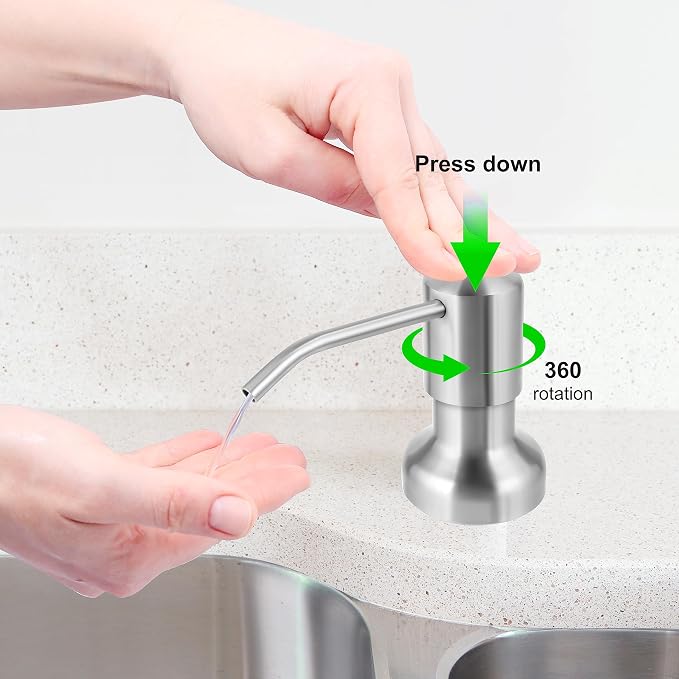 Soap Dispenser for Kitchen Sink, Sink Soap Dispenser - Image 3