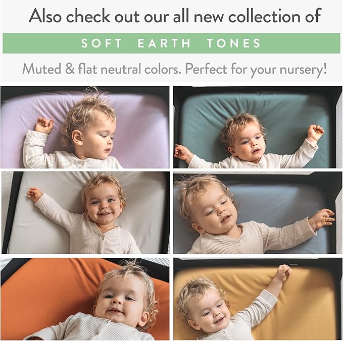 Bassinet Fitted Sheets Compatible with Dream on Me Traveler Portable Bassinet & Skylar, Seashell Bedside Sleeper – Snuggly Soft 100% Jersey Cotton – Farm Animals – 2 Pack