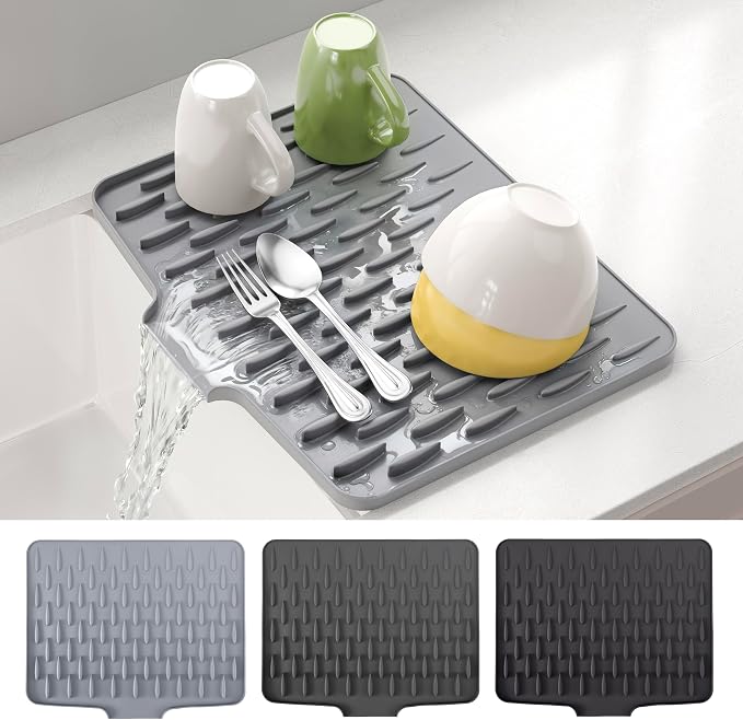 CHIKILLA Silicone Dish Drying Mat by CHIKILLA