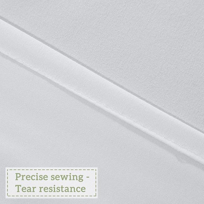 Victorian Ruffle Shower Curtain 60" x 72" White, Ruched Microfiber Vintage - Image 3