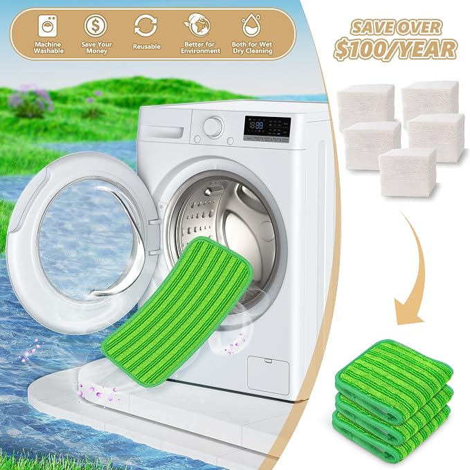 Reusable Mop Pads Compatible - Image 4
