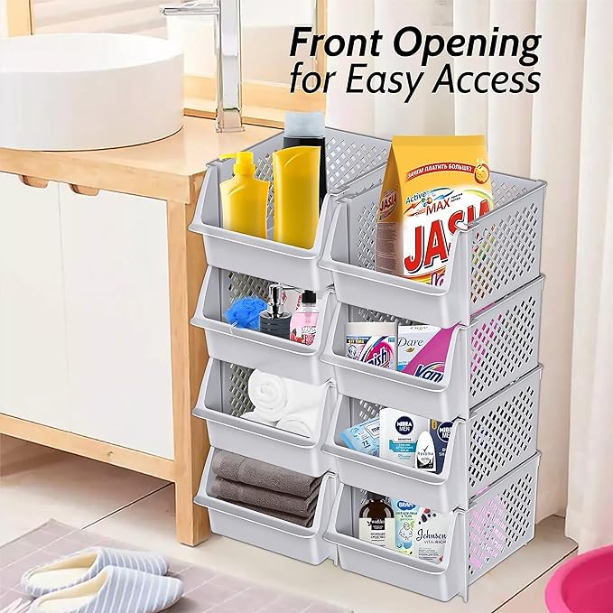 Skywin TidyFriend Stackable Storage Bins - Image 4