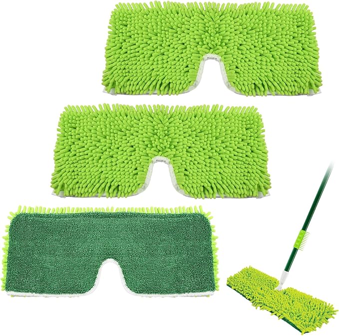 3 Pack Mop Head Replacement for Libman 18" 2-Sided Microfiber Dust Mop by DrFlito
