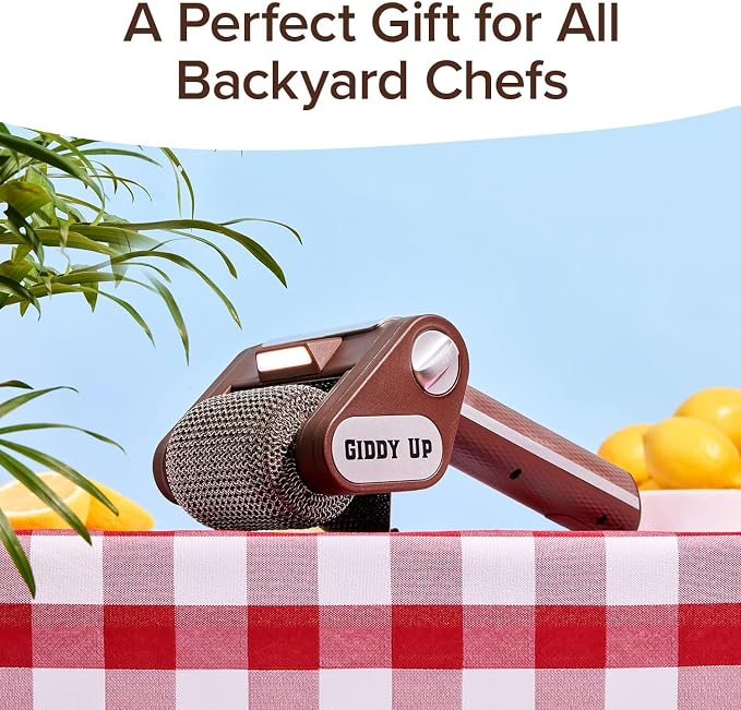 HorsePower Giddy Up Grill Cleaner AS SEEN ON TV! – Cordless, Rechargeable BBQ - Image 4