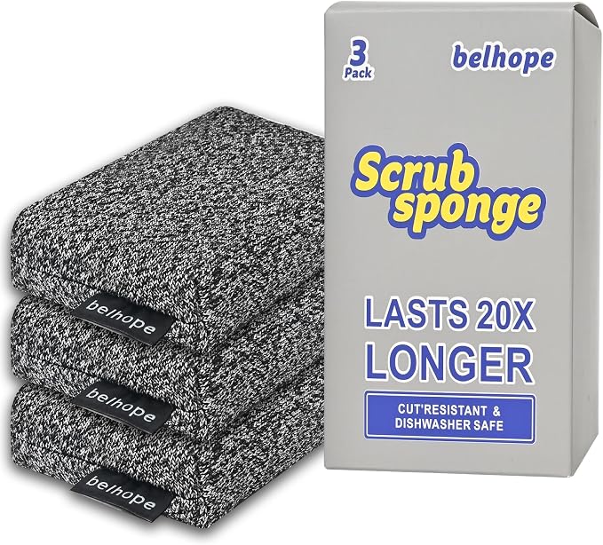 Belhope Heavy Duty Kitchen Sponges by BelHope