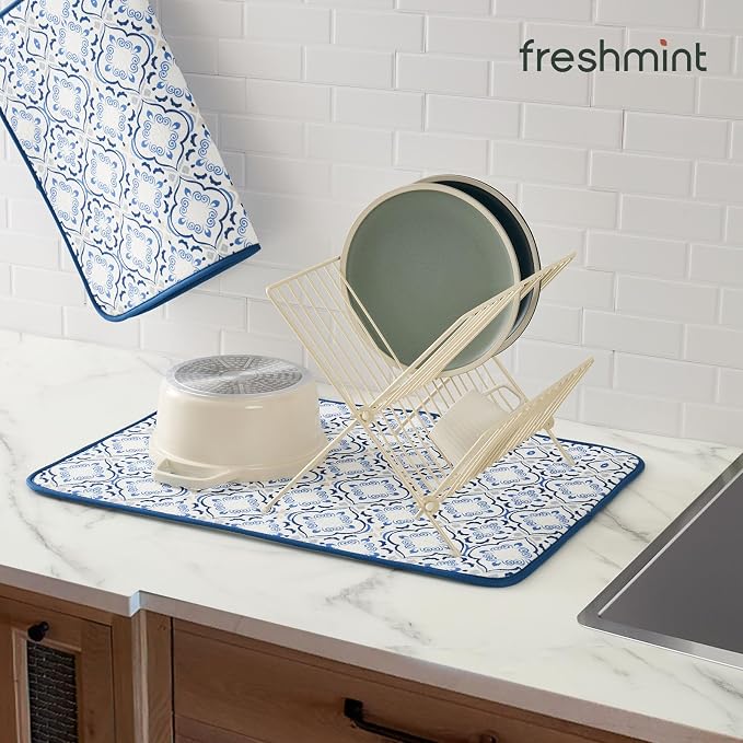 FRESHMINT Printed Dish Drying Mats - Image 5