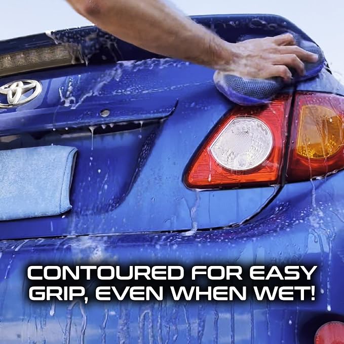 Formula 1 Super Car Wash Sponge Two-Sided Microfiber Sponge - Image 4