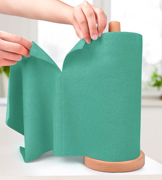 KitchLife Microfiber Cleaning Cloth Roll by OverDoorHooksKitchenSupplies