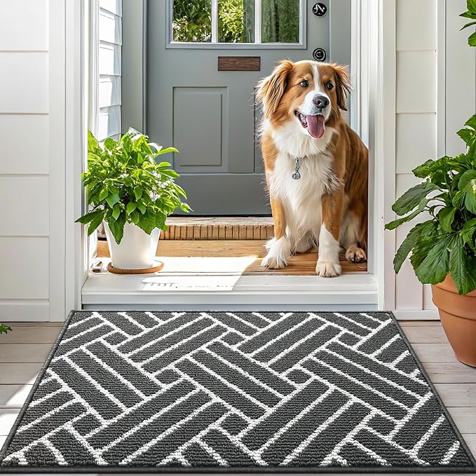 OLANLY Large Indoor Door Mat, 59x35 Inch, Dirt Resistant and Absorbent - Image 6