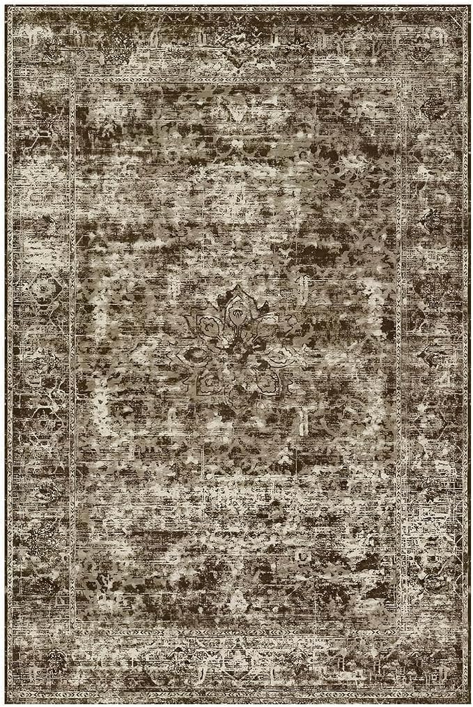 4x6 Area Rugs for Living Room, Small Washable Non Slip Entry Rug, Vintage Boho - Image 5