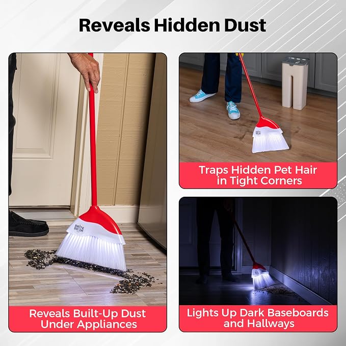 Indoor Broom with LED Lights | Angle Broom - Image 5